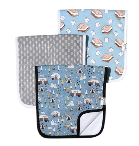 Bridger Burp Cloth Set-3 pack