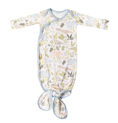 Rex Newborn Knotted Gown