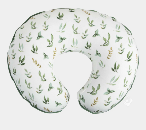 Boppy Organic Slipcover - Green Little Leaves