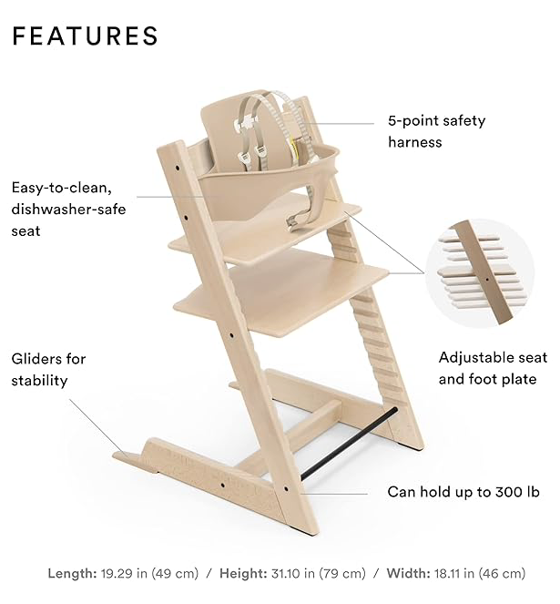 Tripp Trapp High Chair² + Baby Set