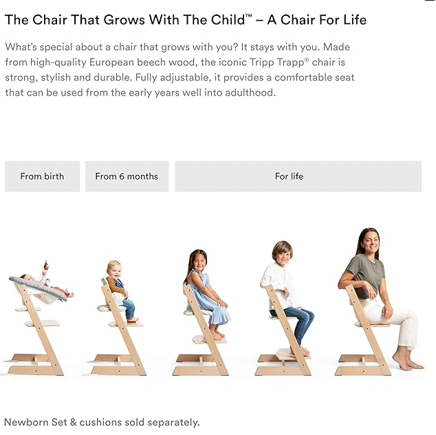 Tripp Trapp High Chair² + Baby Set