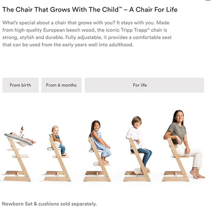 Tripp Trapp High Chair² + Baby Set