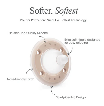 Ninni Co. Pacifier - Onyx Black