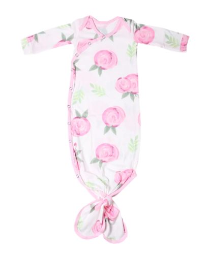 Grace Newborn Knotted Gown