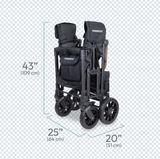 W2 Luxe Pro Double Seater Stroller Wagon