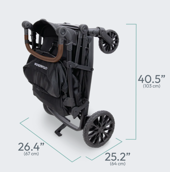 Wonderfold L2 Double Stroller Wagon