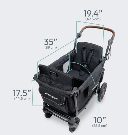 Wonderfold L2 Double Stroller Wagon