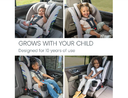 One4Life Slim ClickTight All-in-One – Car Seat & Booster Combo