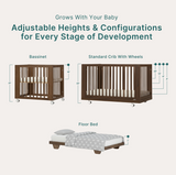Spirit 8-in-1 Convertible Crib