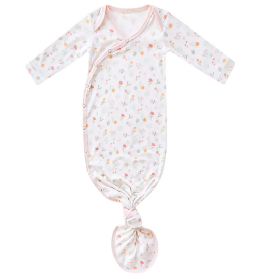 Newborn Knotted Gown - Mabel