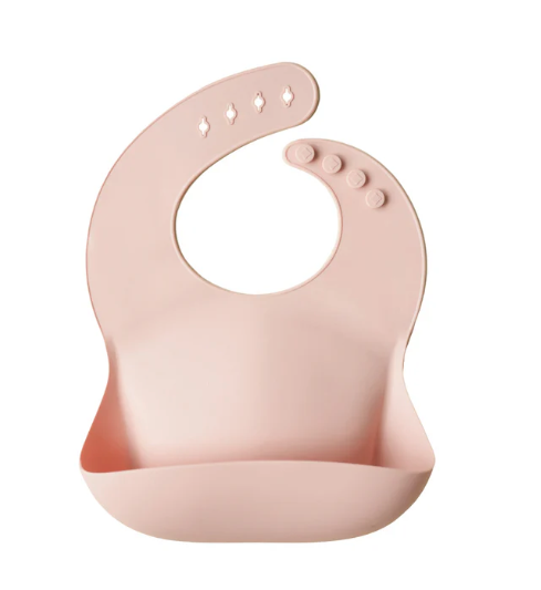 Mushie-Silicone Bib
