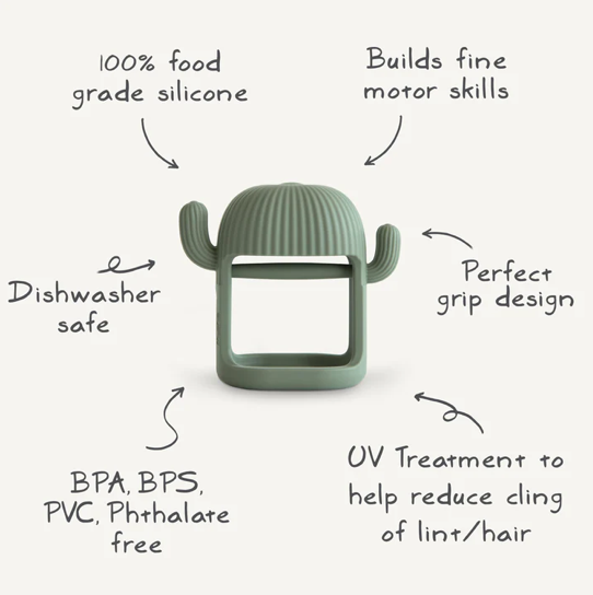 No-Drop Sensory Teether - Cactus