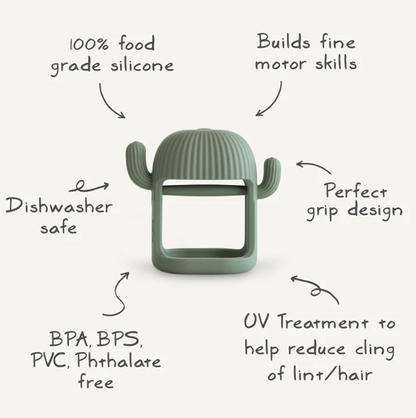 No-Drop Sensory Teether - Cactus