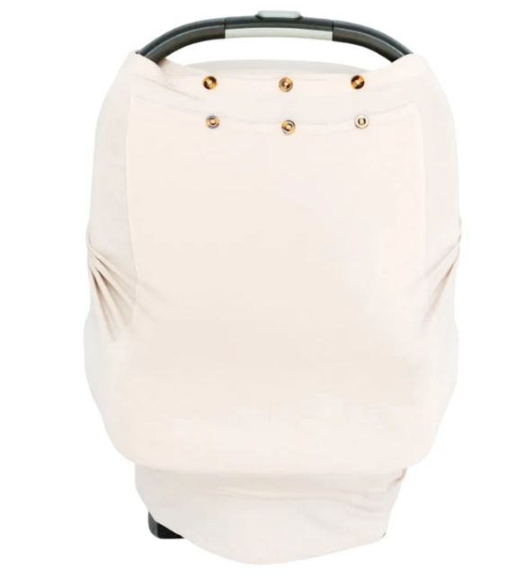 Snuggle Shield® LUXE Bamboo Multi-Use Antimicrobial Air Filtering Infant Cover