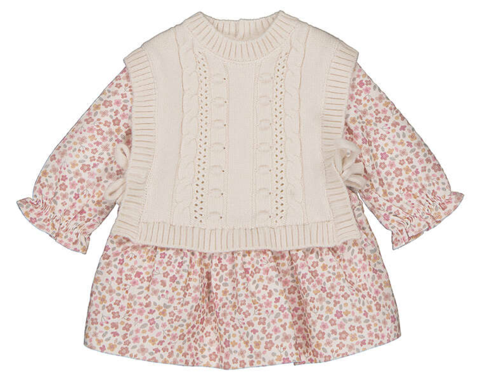 Mayoral Dress/Vest Set
