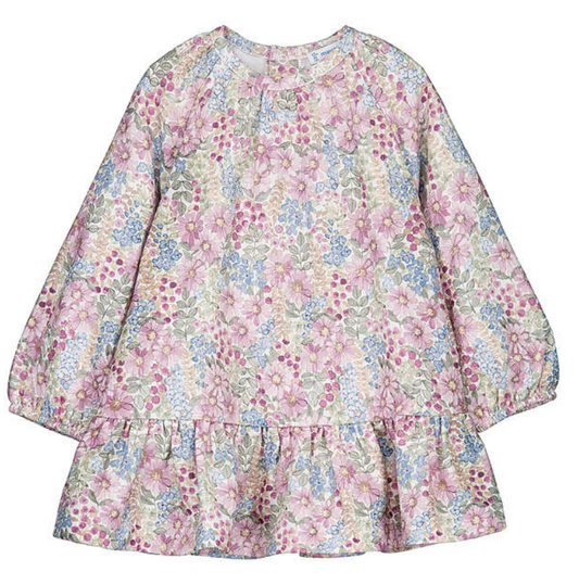 Mayoral Long Sleeve Dress - Floral