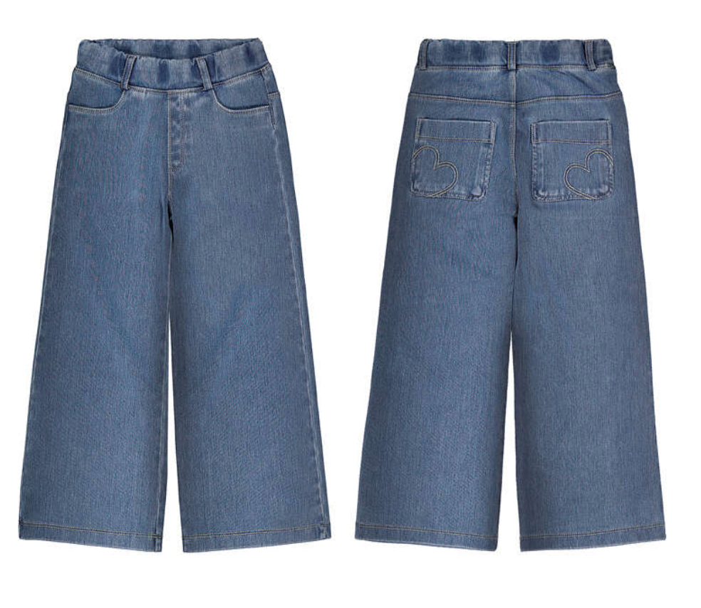 Mayoral Wide Denim Pant - Light