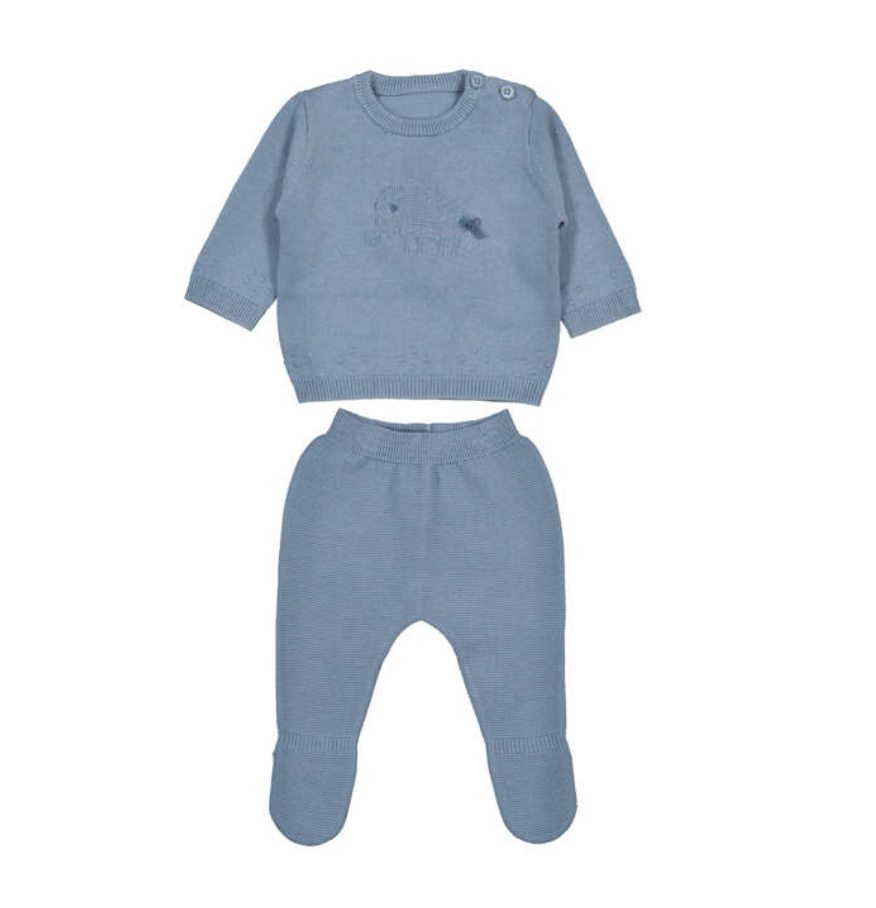 Mayoral Knit Set - Elephant