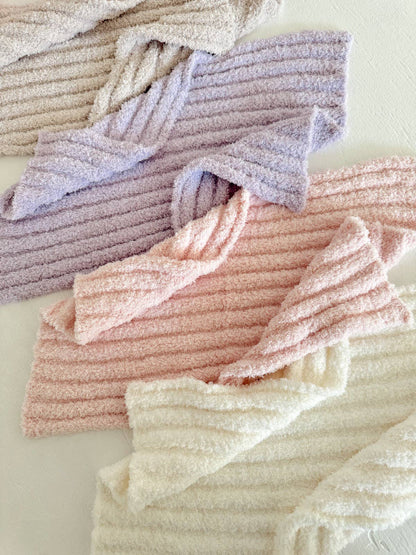 Wave Mini Blanket Pink