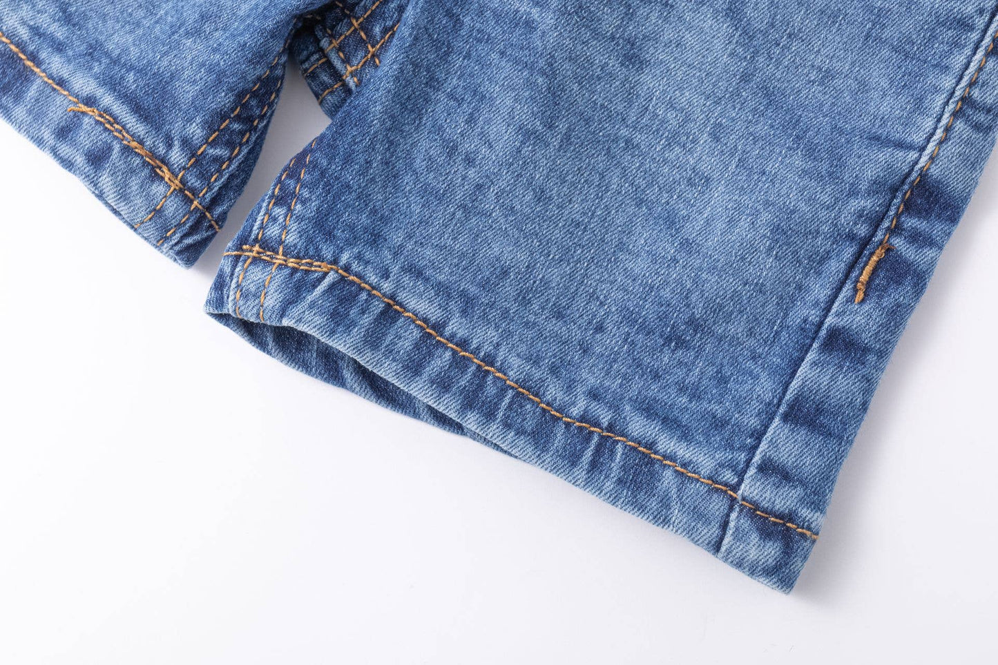 Denim Bermuda Shorts