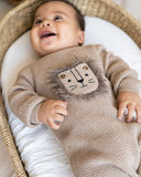 Lion Sweater Knit Romper (Organic)