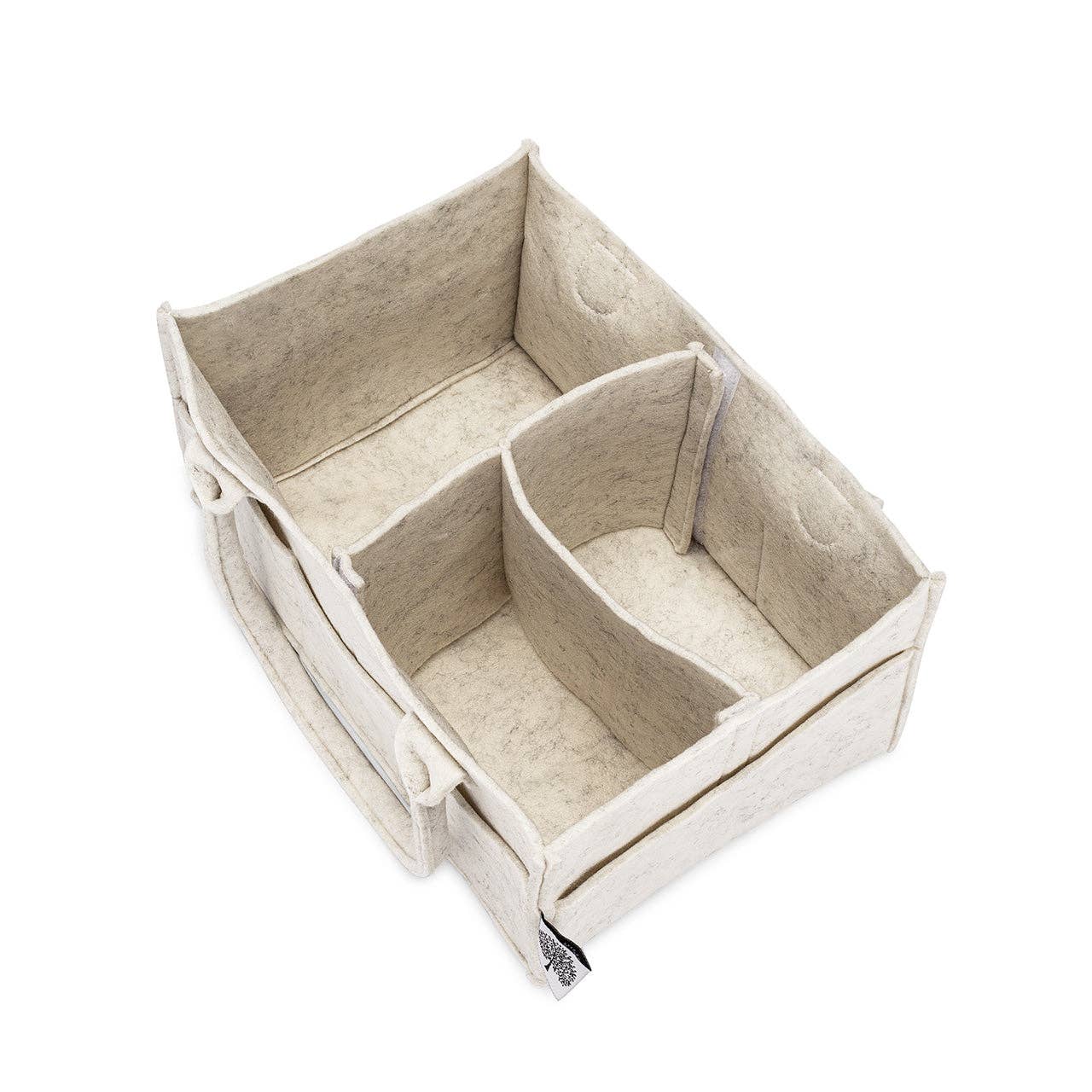 Large Diaper Caddy - White