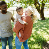 goumikids - Knit Cotton Baby Stay-On Boots - Clay