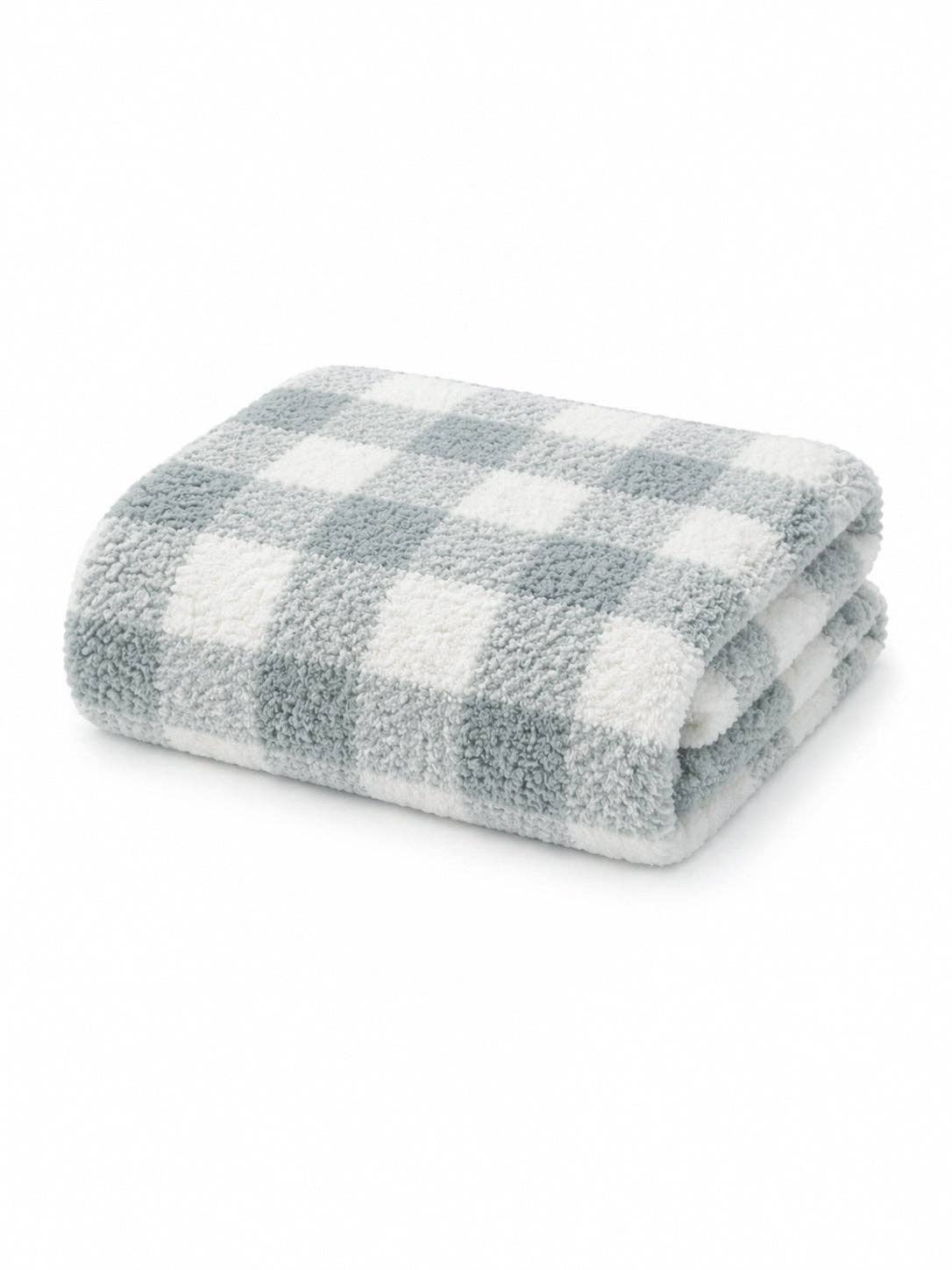 Gingham Blanket Green