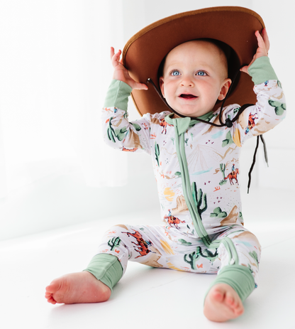 Bird & Bean® - Bamboo Pajamas - Billy Cowboy