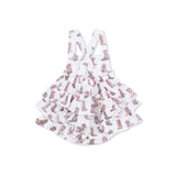 Cowgirl Boots - Ruffle Sunsuit