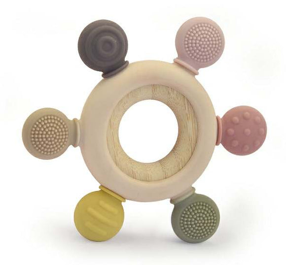 Silicone/ Wood Teether