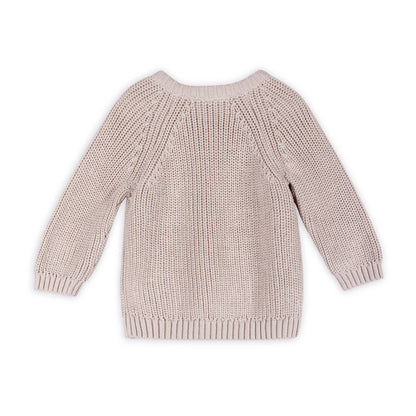 Chunky Knit Sweater - Stone