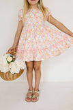 Aura Poplin Dress - Bunny Field