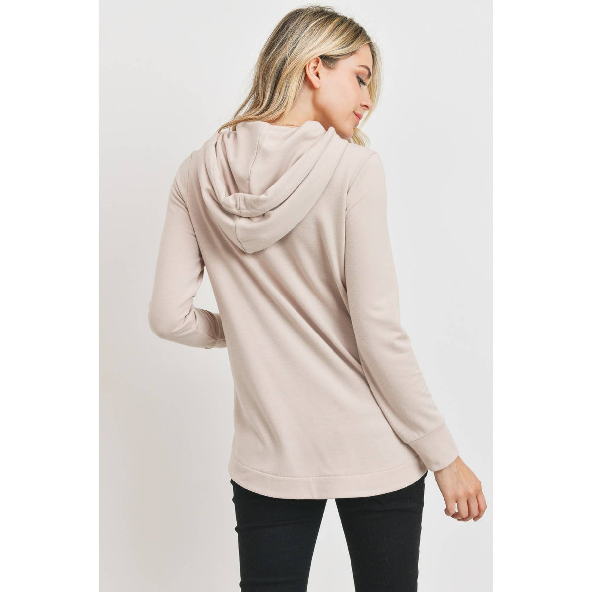 Maternity Nursing Half-Zip Hoodie