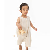Muslin Romper - Oak