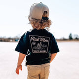 Little Rad Things - The Mavericks Tee Vintage Black