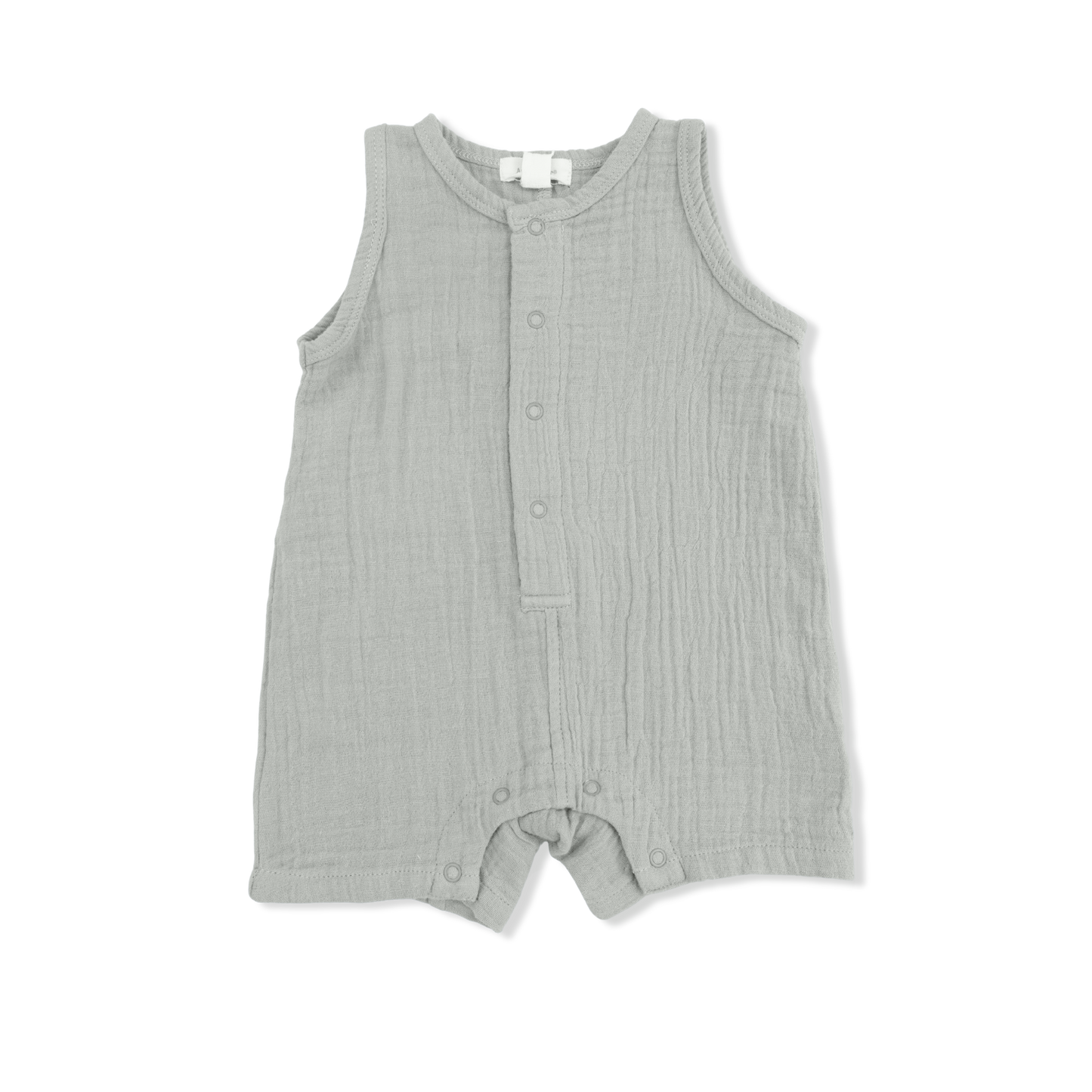 Muslin Romper - Desert Green