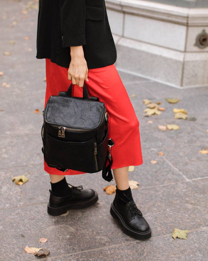 La Mère Vegan Leather Backpack Petite