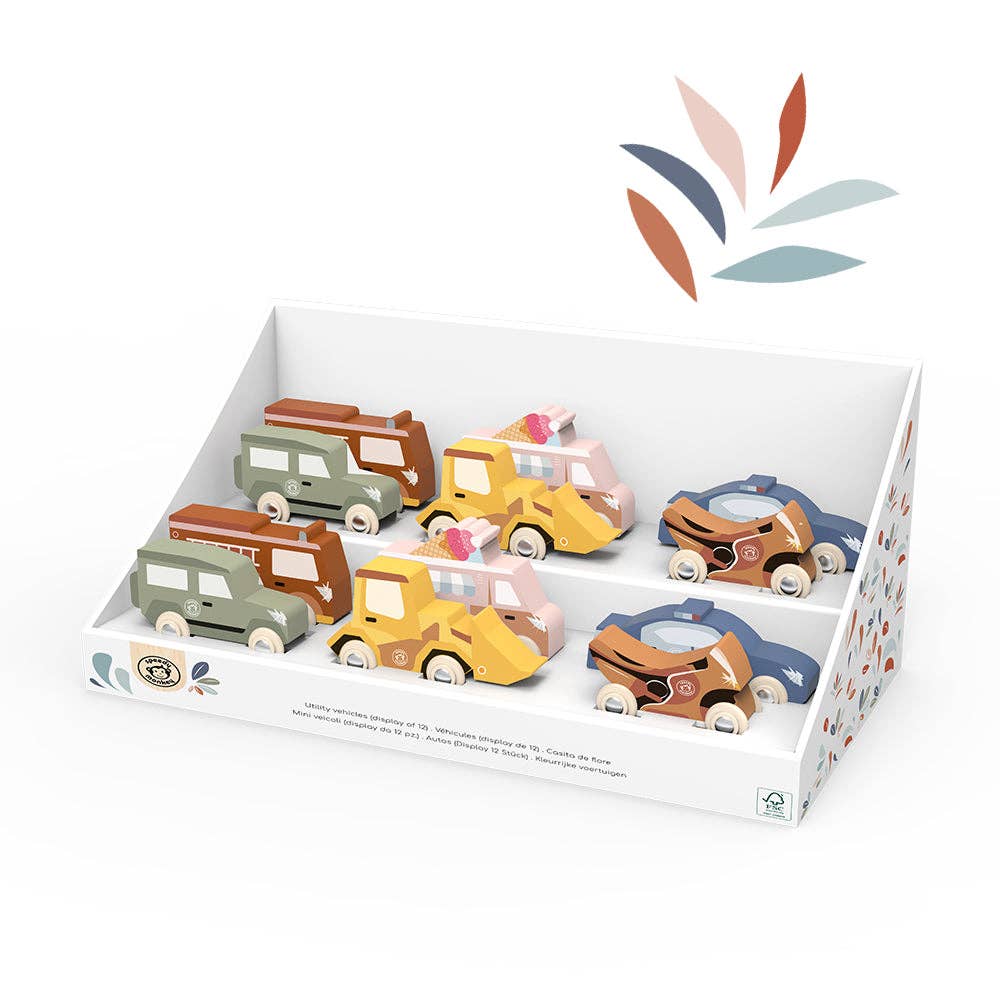 Single Wooden Car