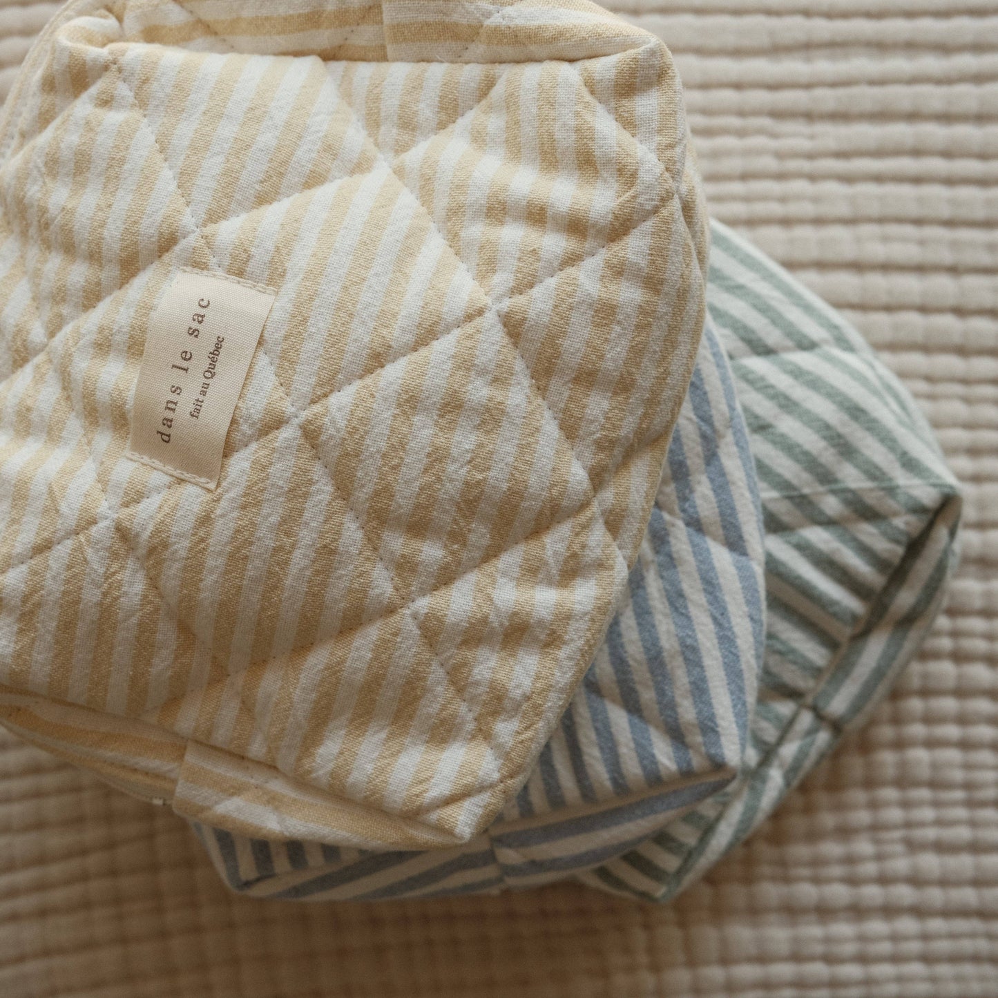 Quilted pouch
