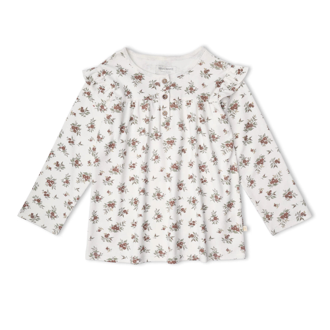 Org. LS Tee/Legging Set - Winter Berry