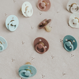 Itzy Soother™ Natural Rubber Paci Sets: Harbor + Coast