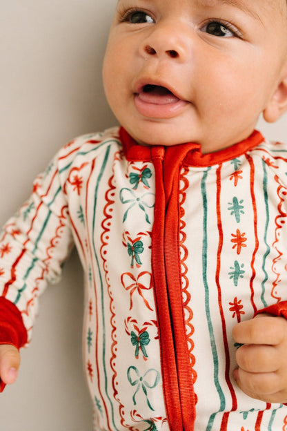 LOS Bamboo Sleeper - Christmas Bow