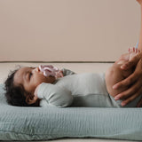 Lounger Curve Muslin Cover | Slate