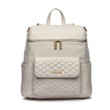 Luli Bebe - Monaco Diaper Bag | Pearl White