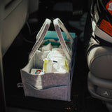 Large Diaper Caddy - White