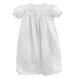 Eyelet Lace Christening Gown