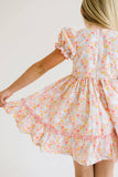 Aura Poplin Dress - Bunny Field