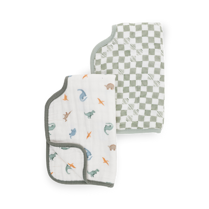 Organic Muslin Burp Cloth 2 Pack
