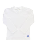 White Long Sleeve Rash Guard